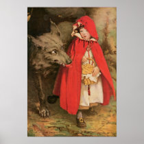 Little Red Riding Hood by Jessie Willcox Smith Posters