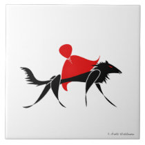 Little Red Riding Hood Ceramic Tiles