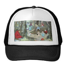 Little Red Riding Hood: End Pages Trucker Hats