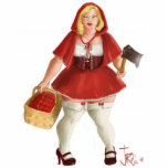 Little Red Riding Hood Magnet photo sculptures