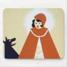 Little Red Riding Hood Mouse Pad