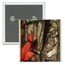 Little Red Riding Hood Pinback Button