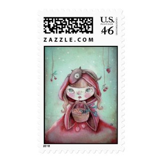 Little Red Riding Hood stamp