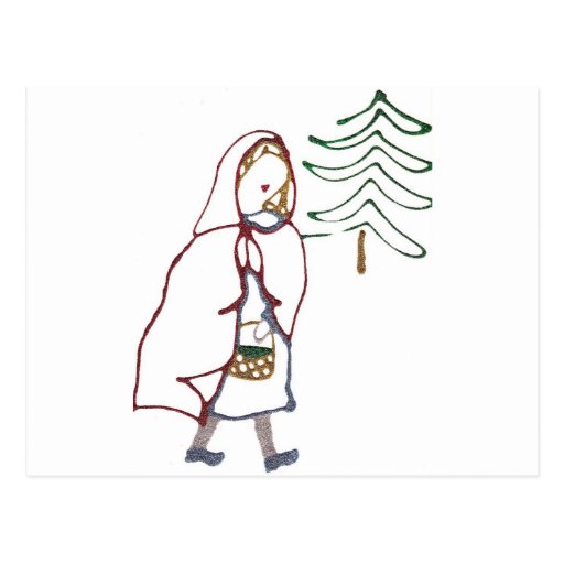 Little Red Riding Hood Postcards