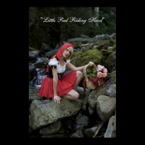 Little Red Riding Hood print posters