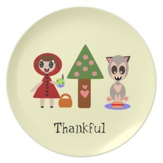 Little Red Riding Hood’s Magic Picnic Party Plates