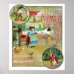 Little Red Riding Hood Vintage Poster FROM 14.95