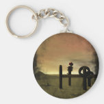 Little Red Robot Keychain
