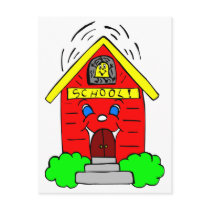 Little Red Schoolhouse postcards