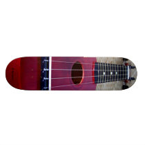 Little Red Ukulele Custom Skate Board