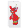 Little Red Vector Rack Card Template