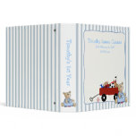 Little Red Wagon Teddy Bear Binder