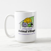 Little Rock Animal Village Coffee Mug mugs