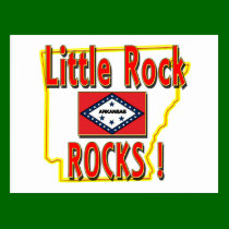 Little Rock Rocks ! (red) postcards
