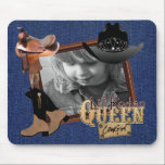 Little Rodeo Queen Cowgirl Mousepad