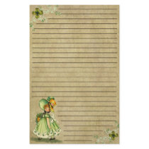Little Saint Patty's Day Girl- Stationery