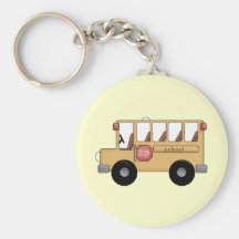 Little School Bus Key Chains