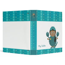 Little Scorpion - Girl Folder Vinyl Binder