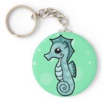 Little seahorse keychain