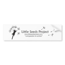 Little Seeds Bumper Sticker bumper stickers