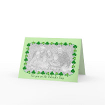 Little Shamrocks (photo frame) cards