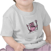 little she devil /baby girl shirts