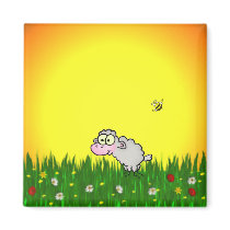 Little Sheep Magnet