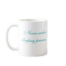 Little Sislenya,   Never wake a sleeping princess. mugs