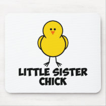 Little Sister Chick mousepads