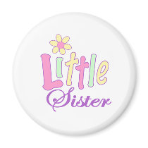 Little sister (flower) magnets