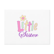 Little sister (flower) postcards