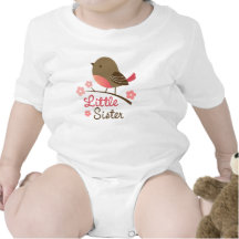 Little Sister Mod Bird Baby Creeper