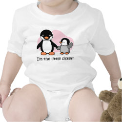 Little Sister Penguin t-shirts shirt