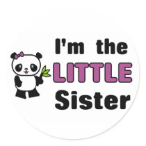 Little Sister stickers by tshirtfun Little Sister stickers
