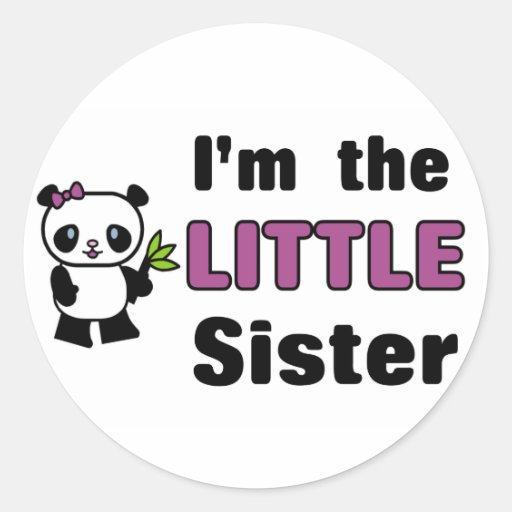 Little Sister stickers | Zazzle