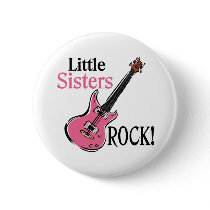Little Sisters Rock buttons by ifbabycouldtalk Little Sisters Rock buttons