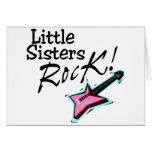 Little Sisters Rock Greeting Cards