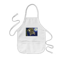 Little sleepy bat apron