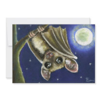 Little sleepy bat invitations by tanyabond Little sleepy bat invitations