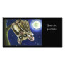 Little sleepy bat custom photo card