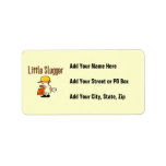 Little Slugger Baseball T-shirts and Gifts Address Label