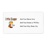 Little Slugger Baseball T-shirts and Gifts Shipping Labels