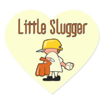 Little Slugger Baseball T-shirts and Gifts Stickers
