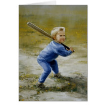 Little Slugger Greeting Cards