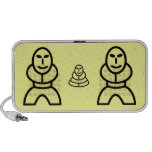 Little smiling man speakers