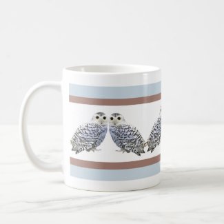 Little Snowy Owls Mugs