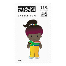 Little South African Girl postage