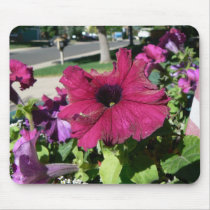 Little Spider, Big Flower mousepads