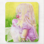 Little Spring Fairy Rose Mousepad
