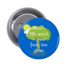 Little Sprout Pinback Button